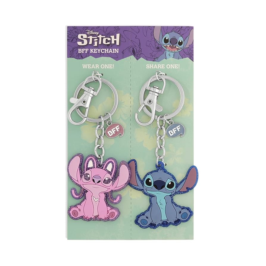ディズニー　ペアキーリング Disney 名入れ ギフト キーリング ペア ギフト カップル 恋人